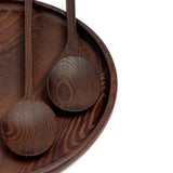 Tray Round Wood - Pure by Serax