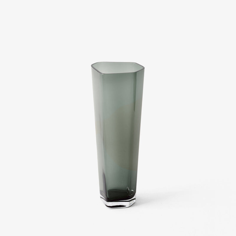COLLECT GLASS VASE SMOKED