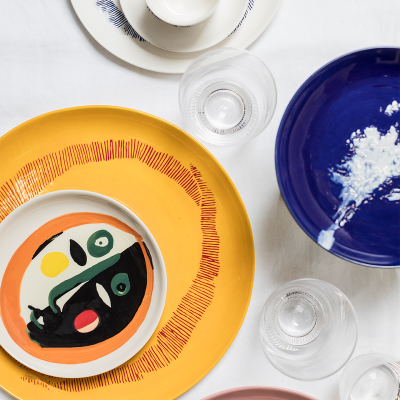 Feast Collection - High Plate (Box of 2) by Serax - Ottolenghi