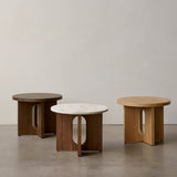 Androgyne Side Table Ø50 - Wood