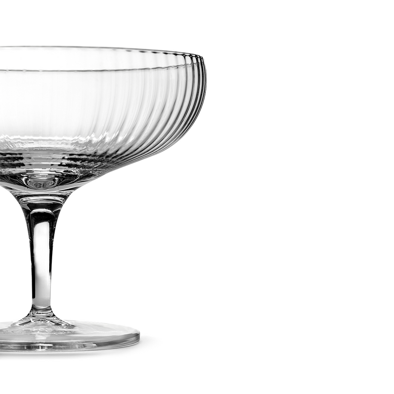 Inku Champagne Coupe (Box of 4) by Serax - Ann Demeulemeester