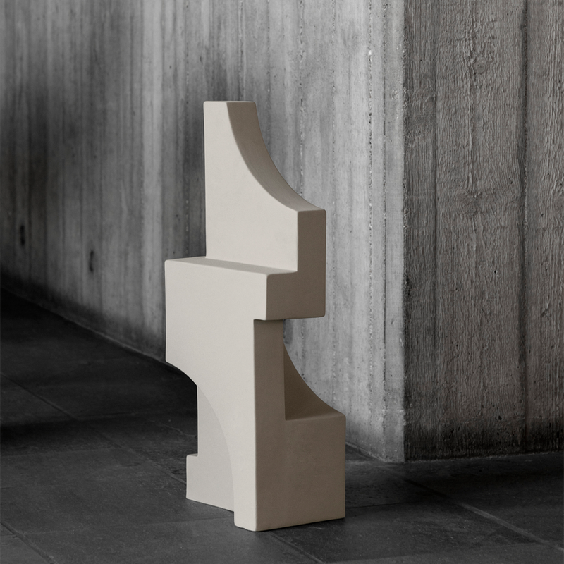 Serif Sculpture by Kristina Dam