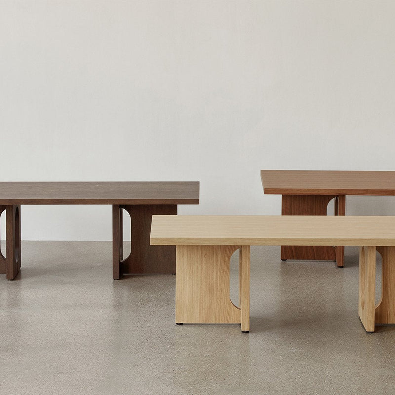 Androgyne Lounge Table - Wood by Audo