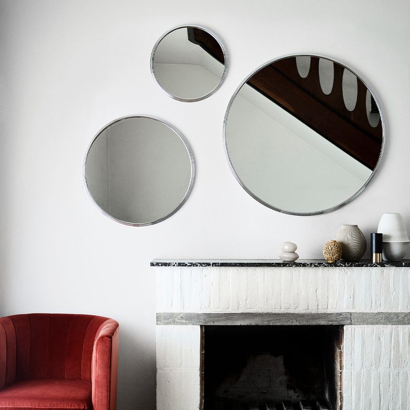 Sillon Round Mirrors by &Tradition