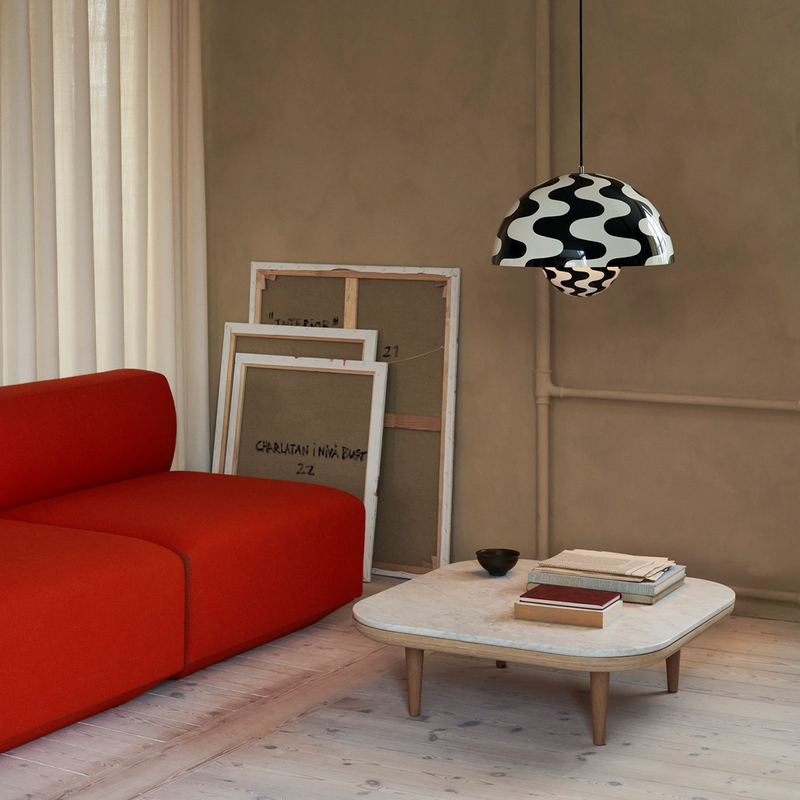 Flowerpot Pendant Lamp - VP2 by &Tradition - Verner Panton